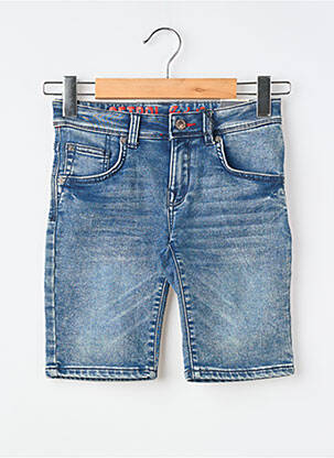 Short délavé bleu PETROL INDUSTRIES garçon