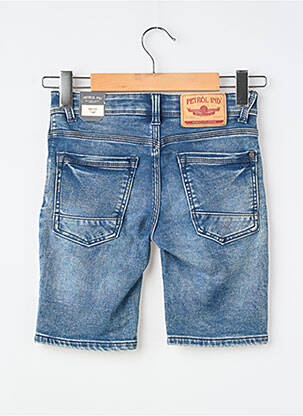 Short délavé bleu PETROL INDUSTRIES garçon
