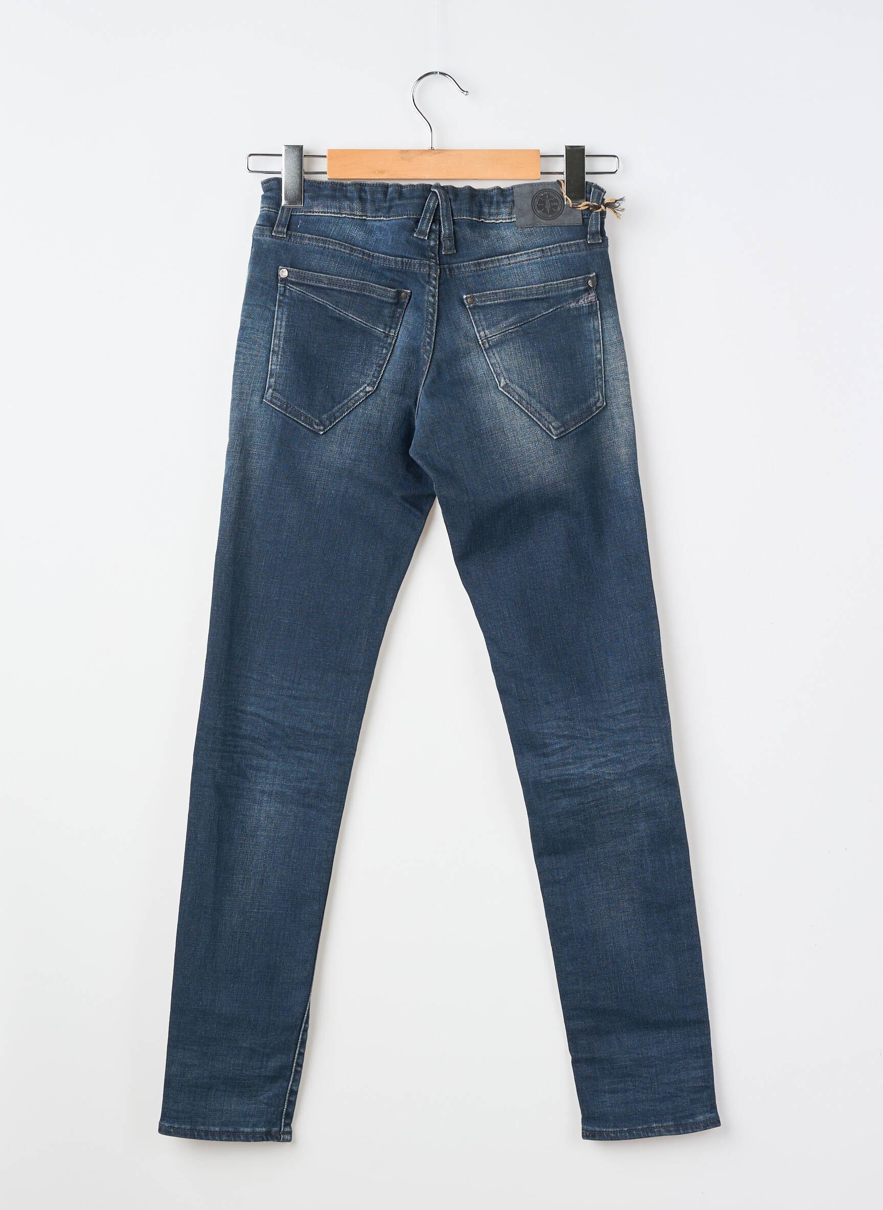Jeans coupe slim tissage brut bleu LE TEMPS DES CERISES garçon