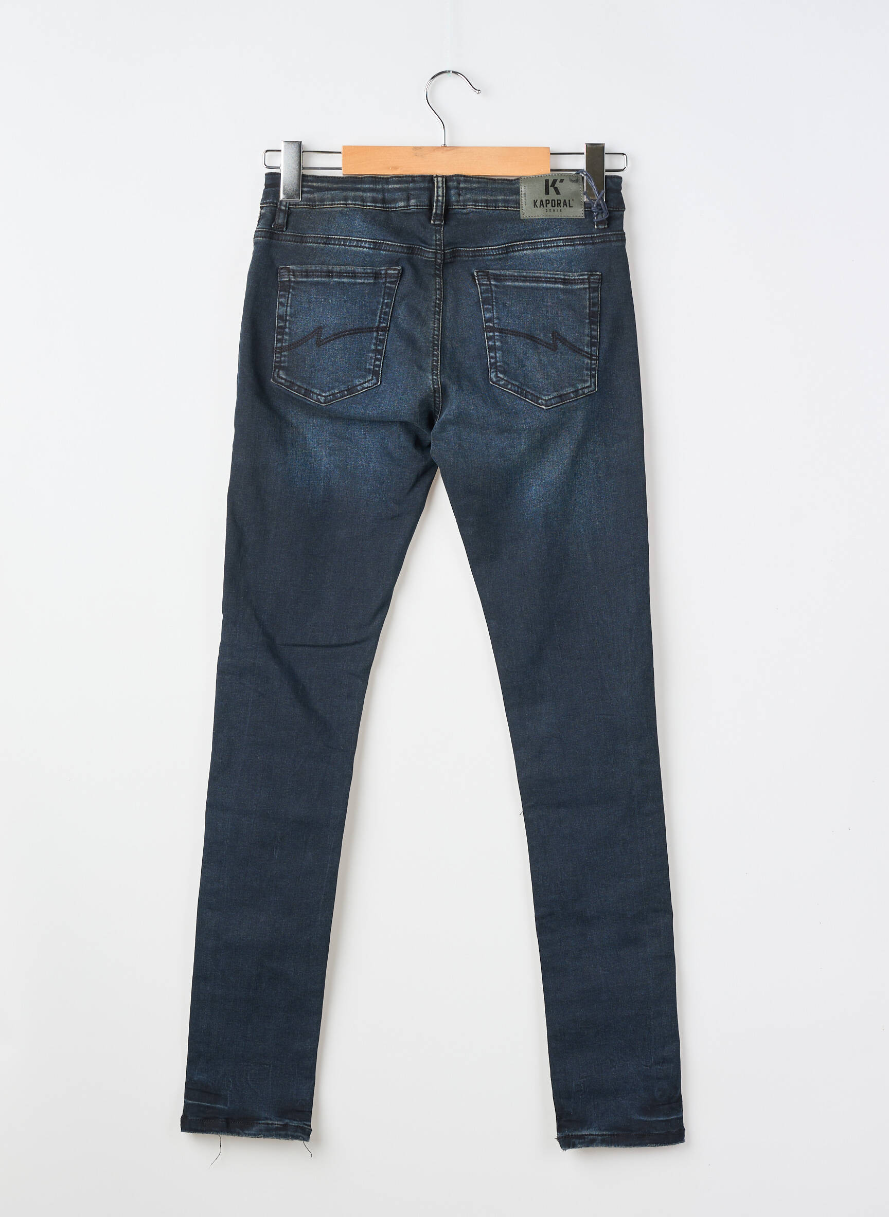 Jeans skinny tissage brut bleu KAPORAL garçon