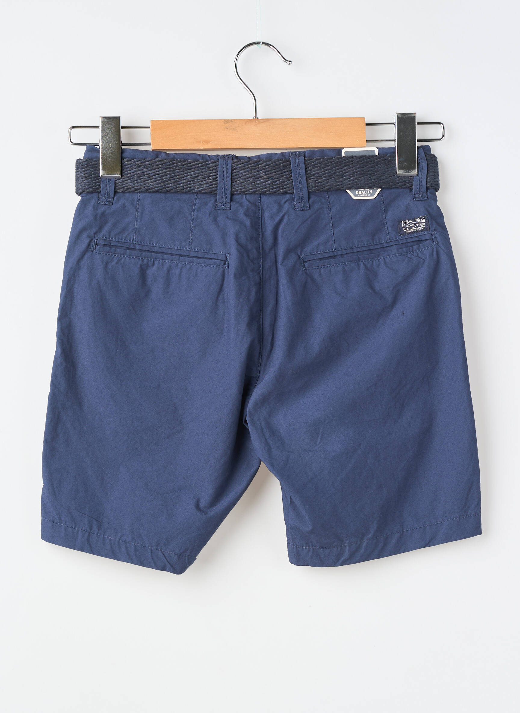 Short tissage popeline bleu PETROL INDUSTRIES garçon