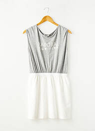 Robe mi-longue sans manche sans manche gris KAPORAL fille