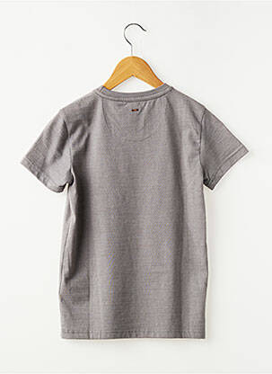 T-shirt coupe droite manches courtes gris PETROL INDUSTRIES garçon