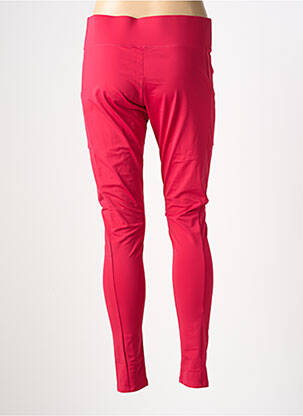Legging tissage jersey taille normale rouge LES POULETTES FITNESS femme