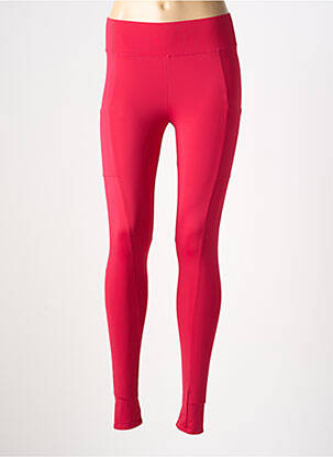 Legging tissage jersey taille normale rouge LES POULETTES FITNESS femme
