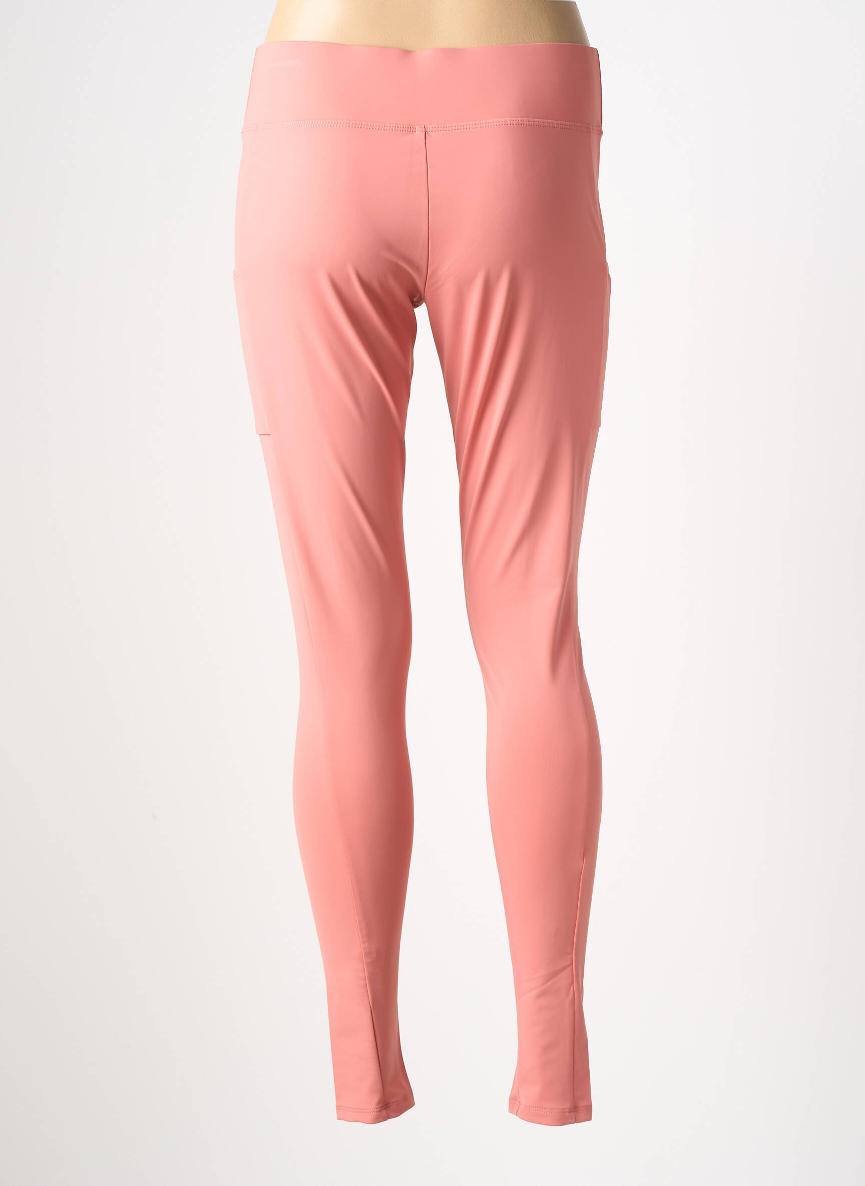 Legging tissage jersey taille normale rose LES POULETTES FITNESS femme