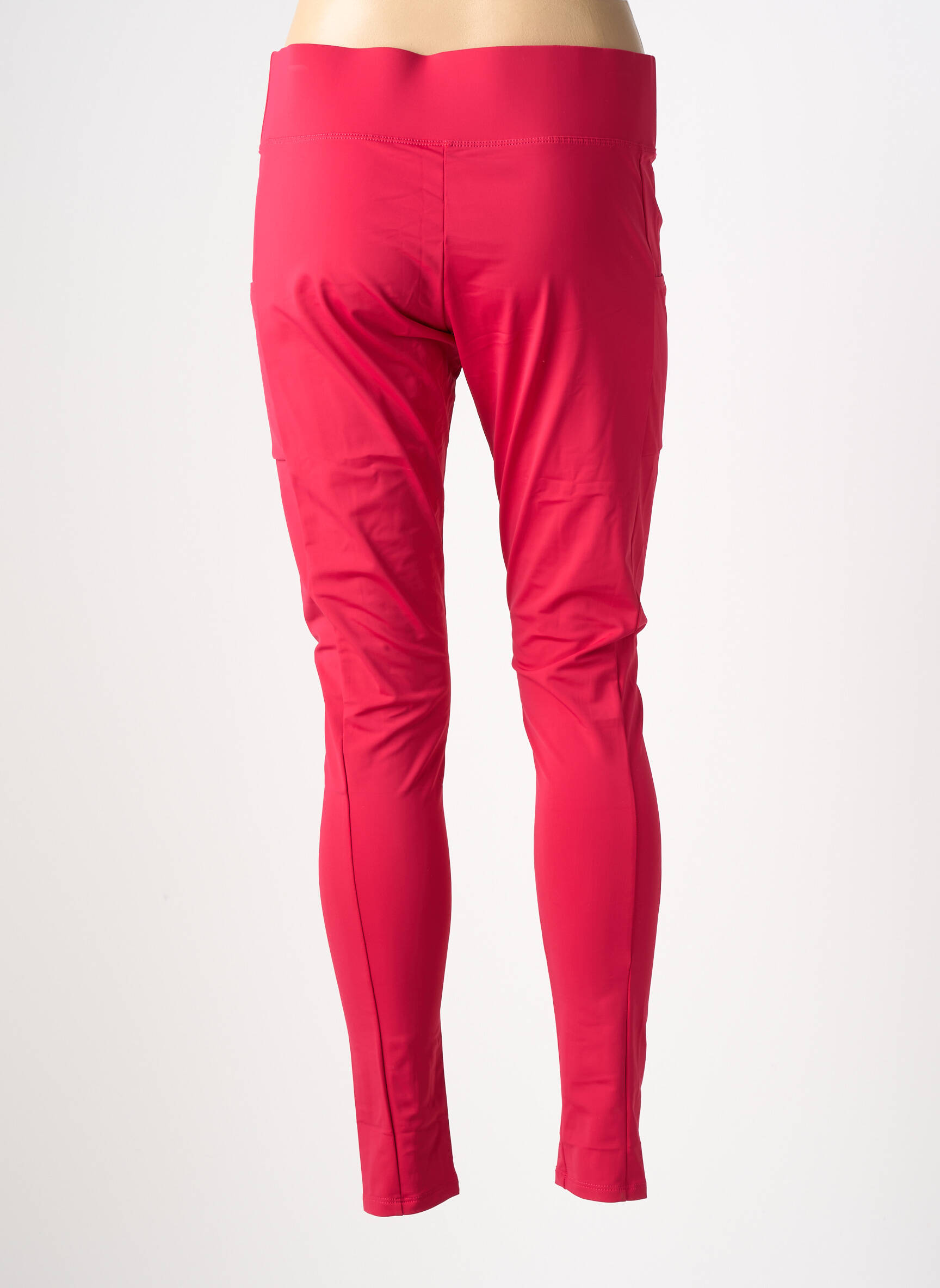 Legging tissage jersey taille normale rouge LES POULETTES FITNESS femme
