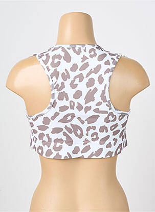 Soutien-gorge sans armature brassieres blanc LES POULETTES FITNESS femme
