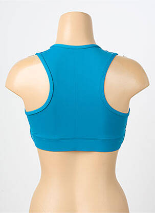 Soutien-gorge sans armature brassieres bleu LES POULETTES FITNESS femme