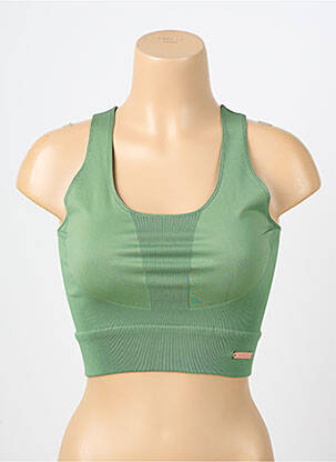 Soutien-gorge sans armature sans armature vert LES POULETTES FITNESS femme