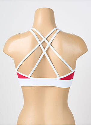 Soutien-gorge sans armature brassieres rouge LES POULETTES FITNESS femme