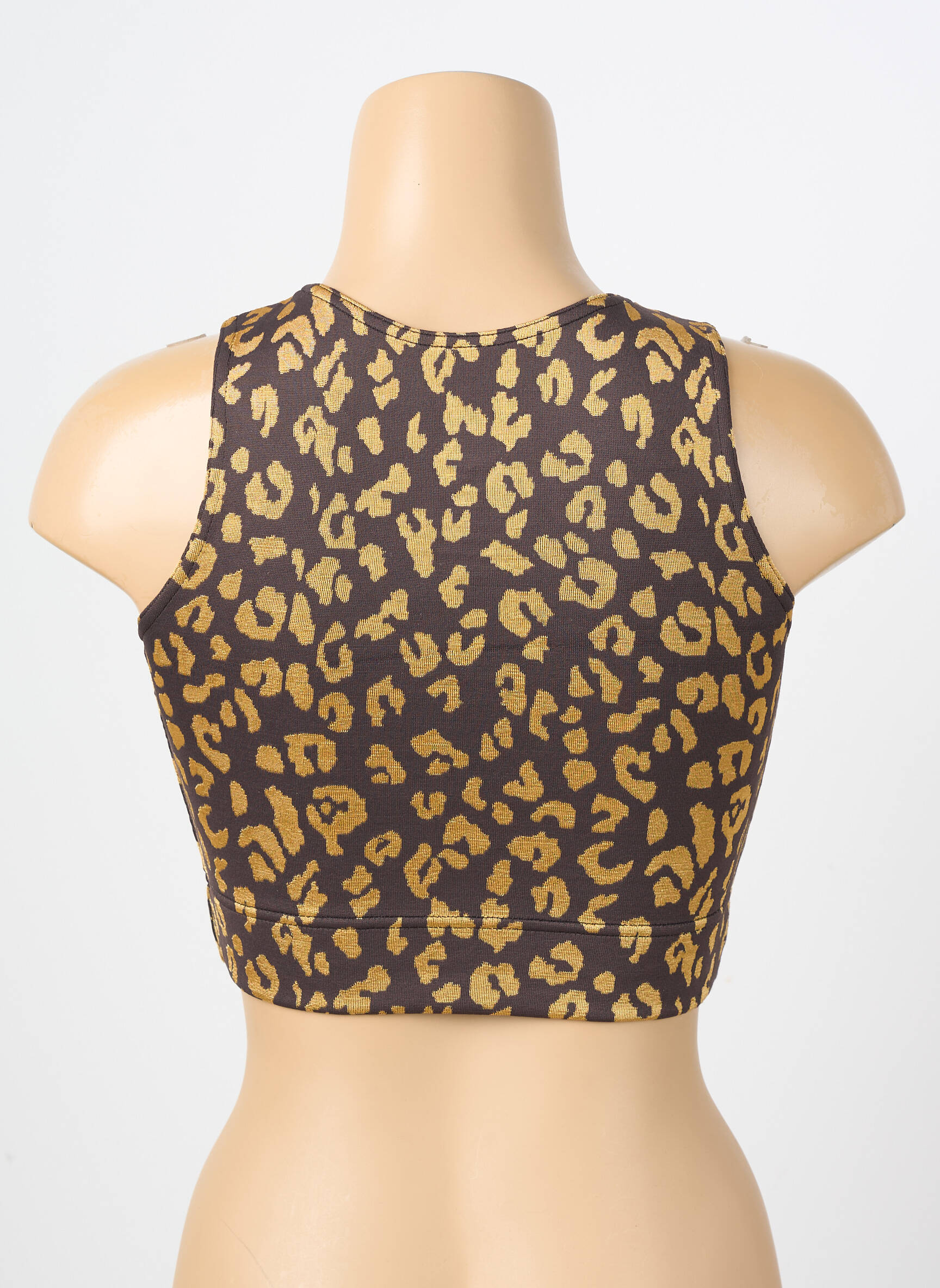 Soutien-gorge sans armature brassieres marron LES POULETTES FITNESS femme