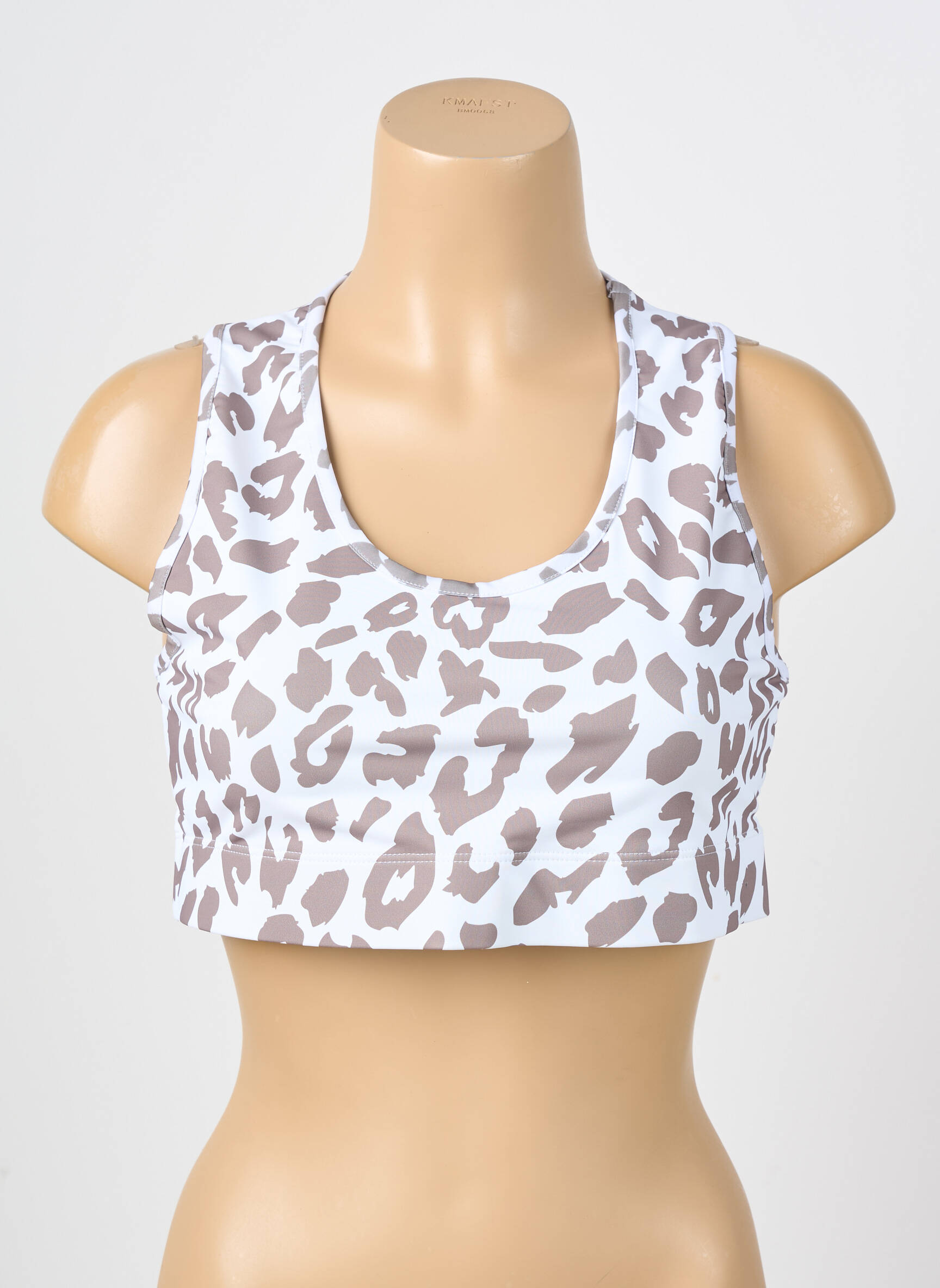 Soutien-gorge sans armature brassieres blanc LES POULETTES FITNESS femme