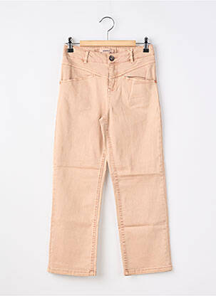 Jeans coupe slim taille normale beige GARCIA fille