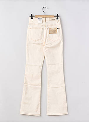 Jean coupe flare taille normale taille normale beige GARCIA femme