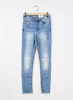 Jeans coupe slim taille normale bleu GARCIA fille