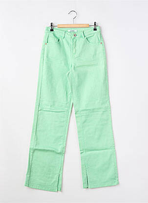 Jeans coupe droite taille normale vert GARCIA fille