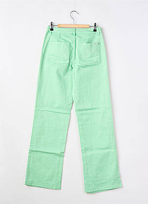 Jeans coupe droite taille normale vert GARCIA fille