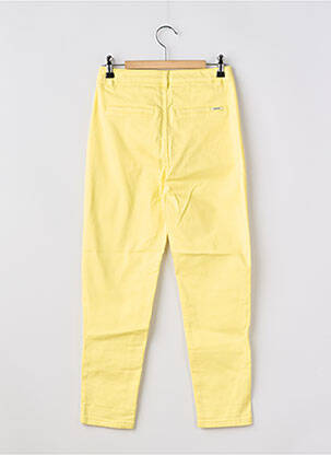 Jeans coupe slim taille normale jaune GARCIA fille