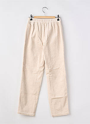 Pantalon slim stretch taille élastique beige LE TEMPS DES CERISES fille