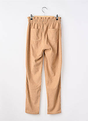 Pantalon slim stretch taille élastique marron MOLLY BRACKEN fille