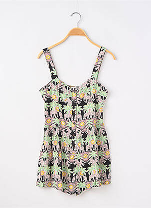 Combishort imprimé tie and dye fines bretelles noir MINI MOLLY BY MOLLY BRAKEN fille