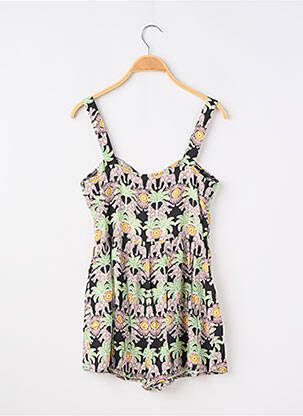 Combishort imprimé tie and dye fines bretelles noir MINI MOLLY BY MOLLY BRAKEN fille