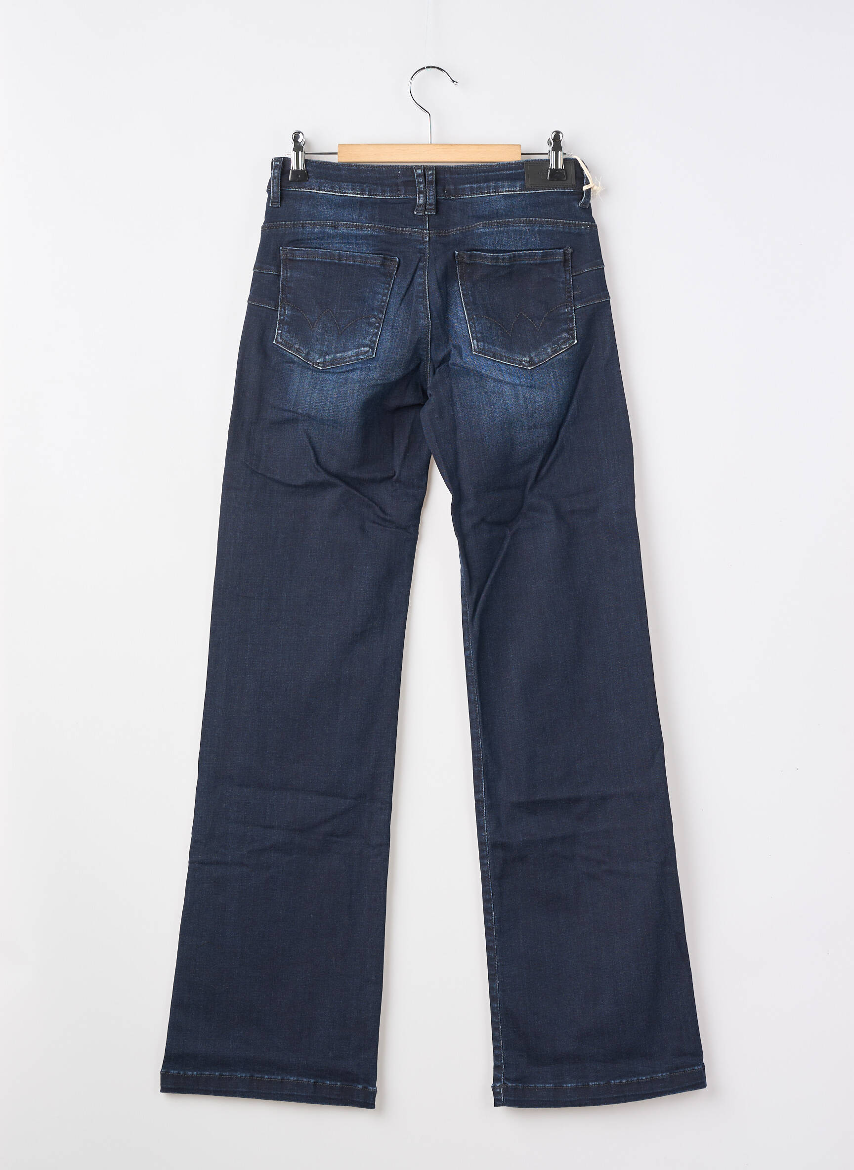 Jeans coupe droite taille normale bleu LE TEMPS DES CERISES fille