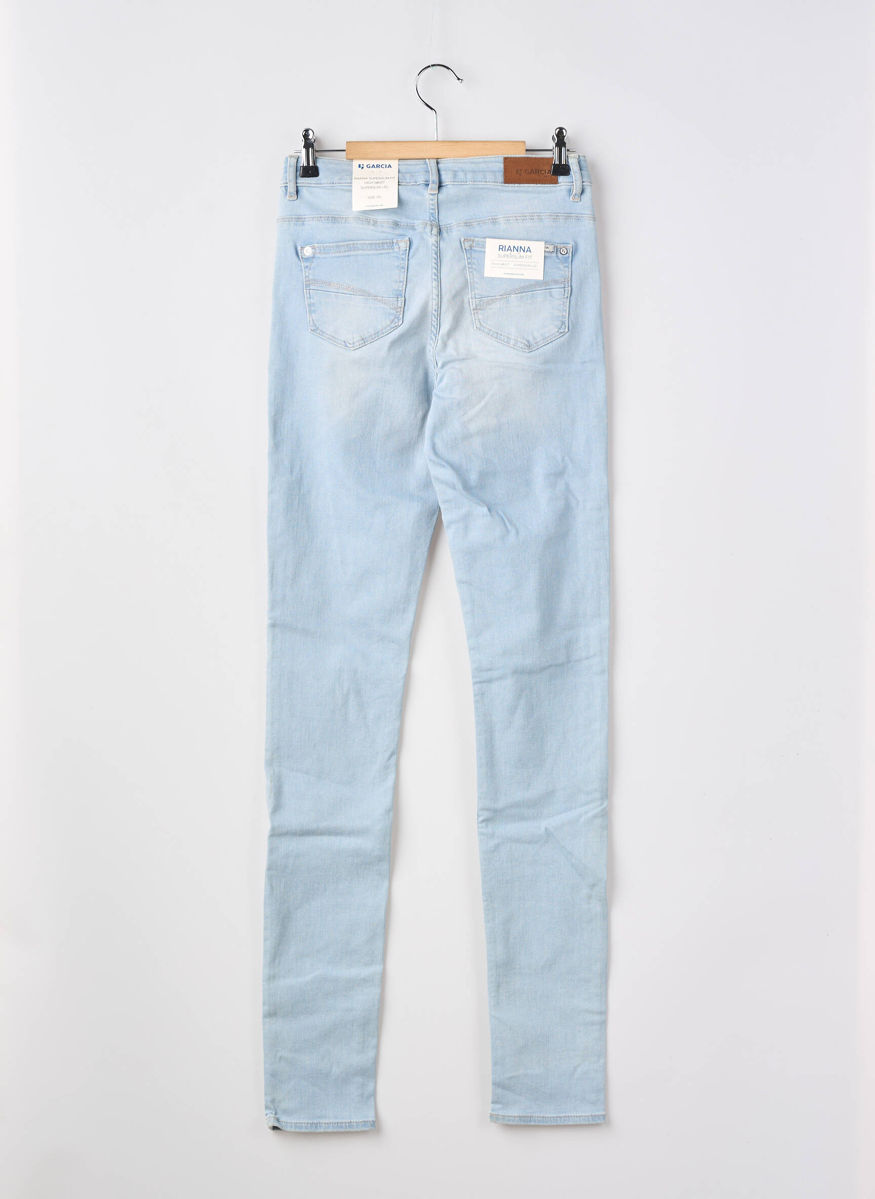 Jeans skinny taille normale bleu GARCIA fille