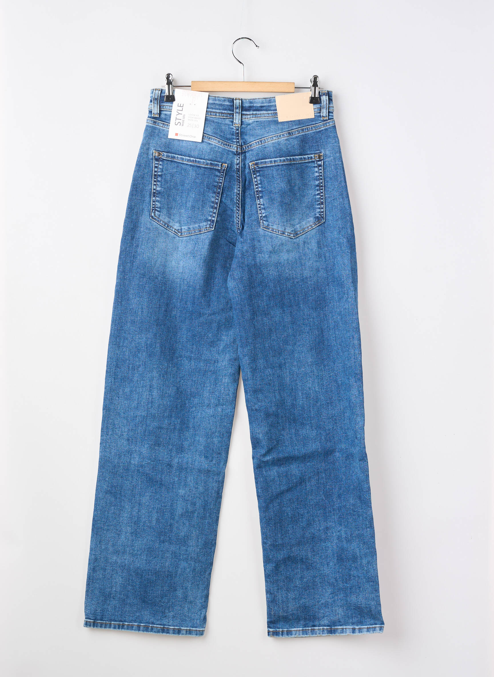 Jeans coupe droite taille normale taille normale bleu STREET ONE femme