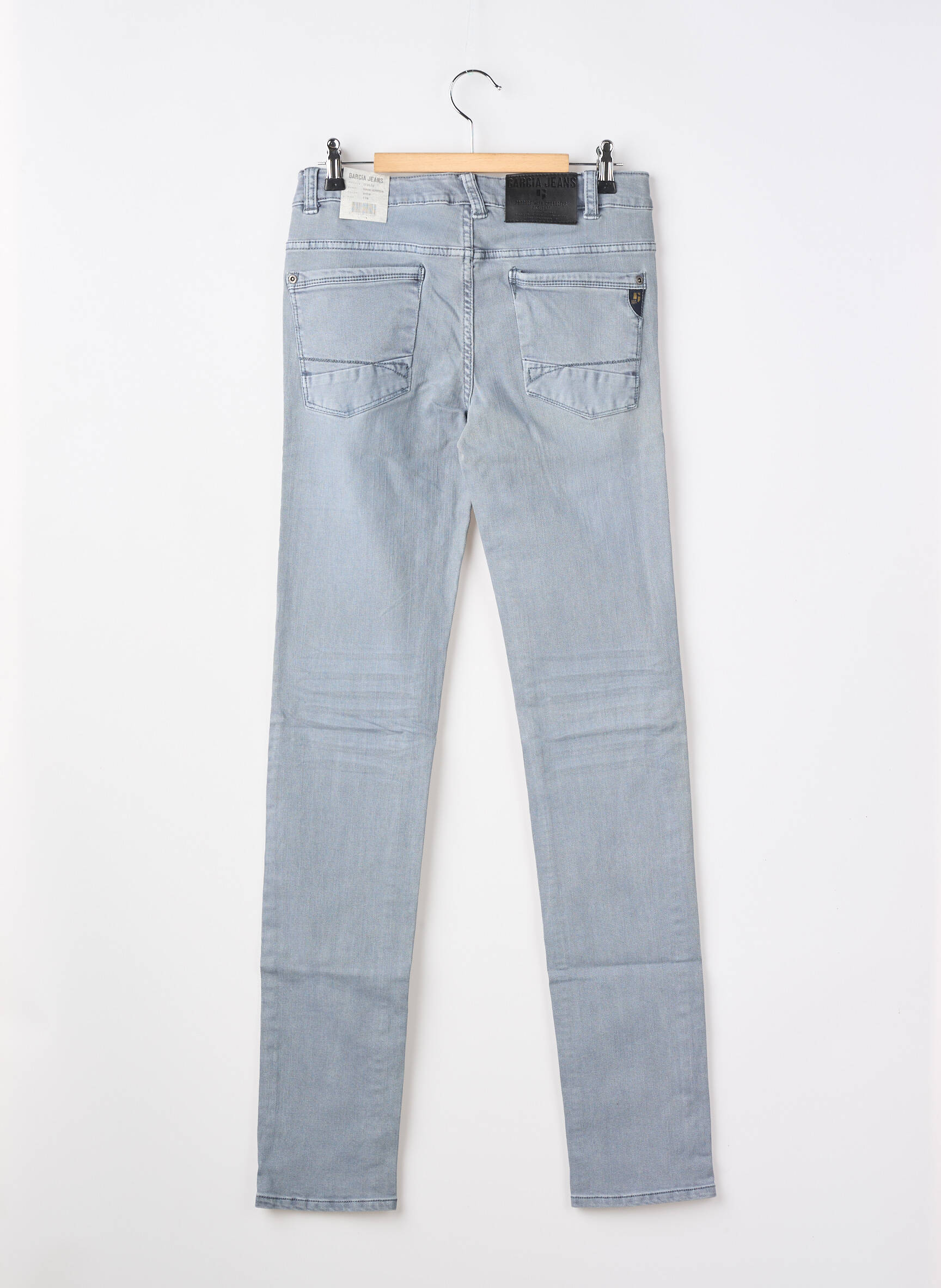 Jeans coupe slim taille normale gris GARCIA fille