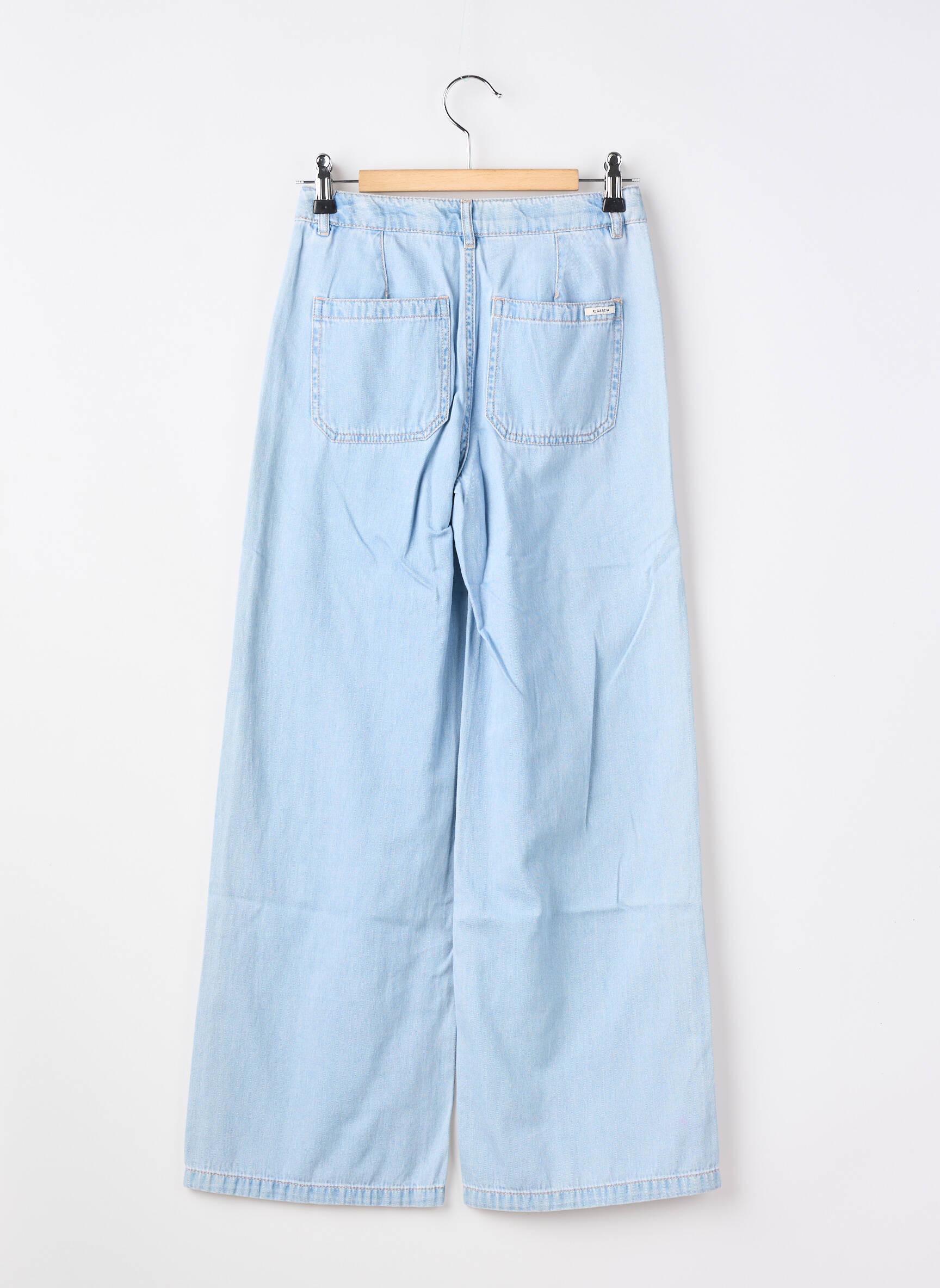 Jeans coupe large poches bleu GARCIA fille