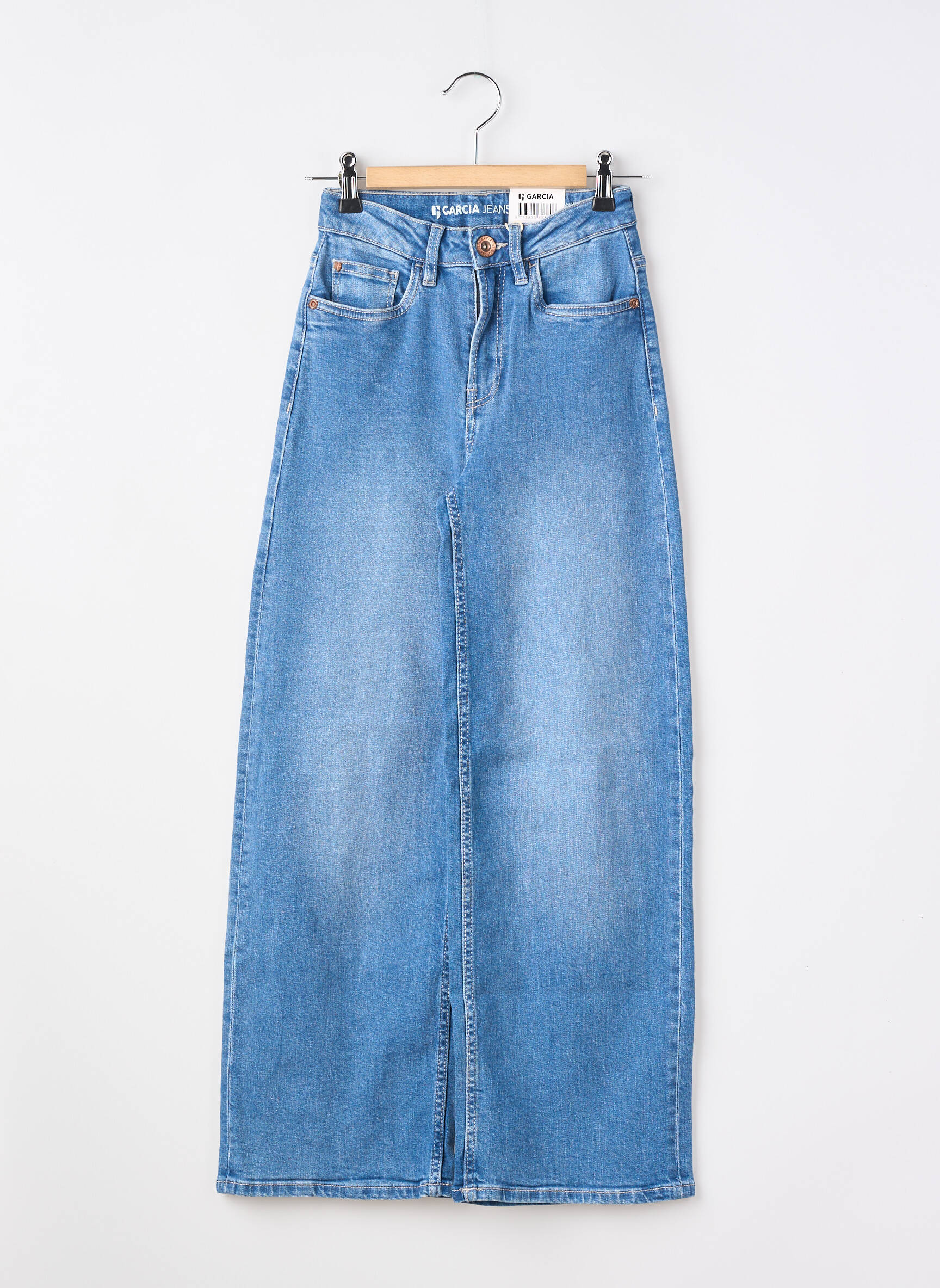 Jeans coupe large poches bleu GARCIA fille