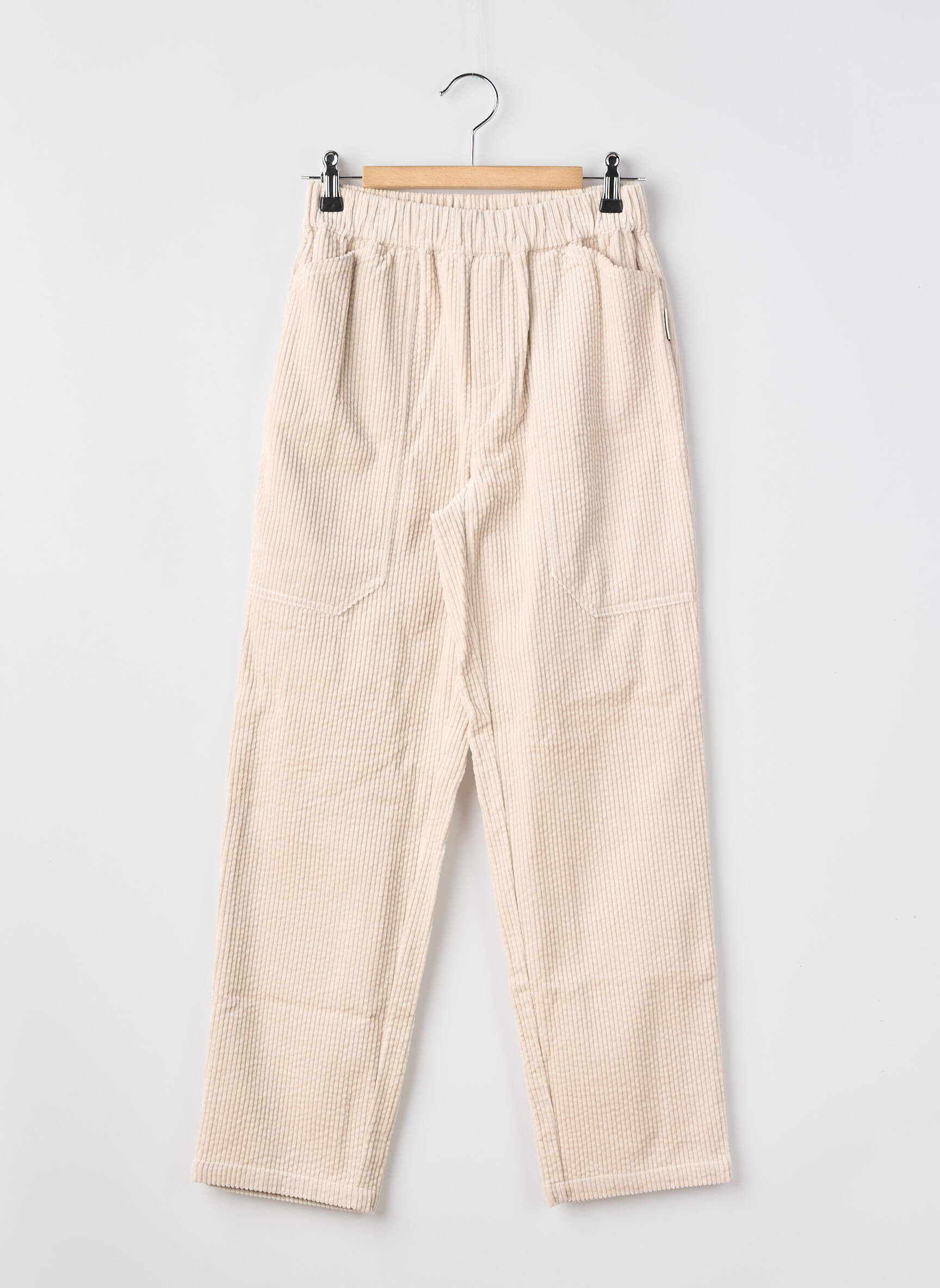 Pantalon slim stretch taille élastique beige LE TEMPS DES CERISES fille