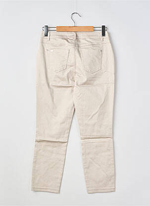 Pantalon slim tissage popeline taille normale gris STREET ONE femme