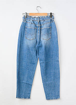 Jeans coupe large poches taille élastique bleu LE TEMPS DES CERISES fille