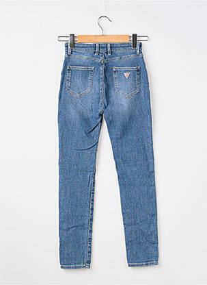 Jeans coupe slim taille normale bleu GUESS fille