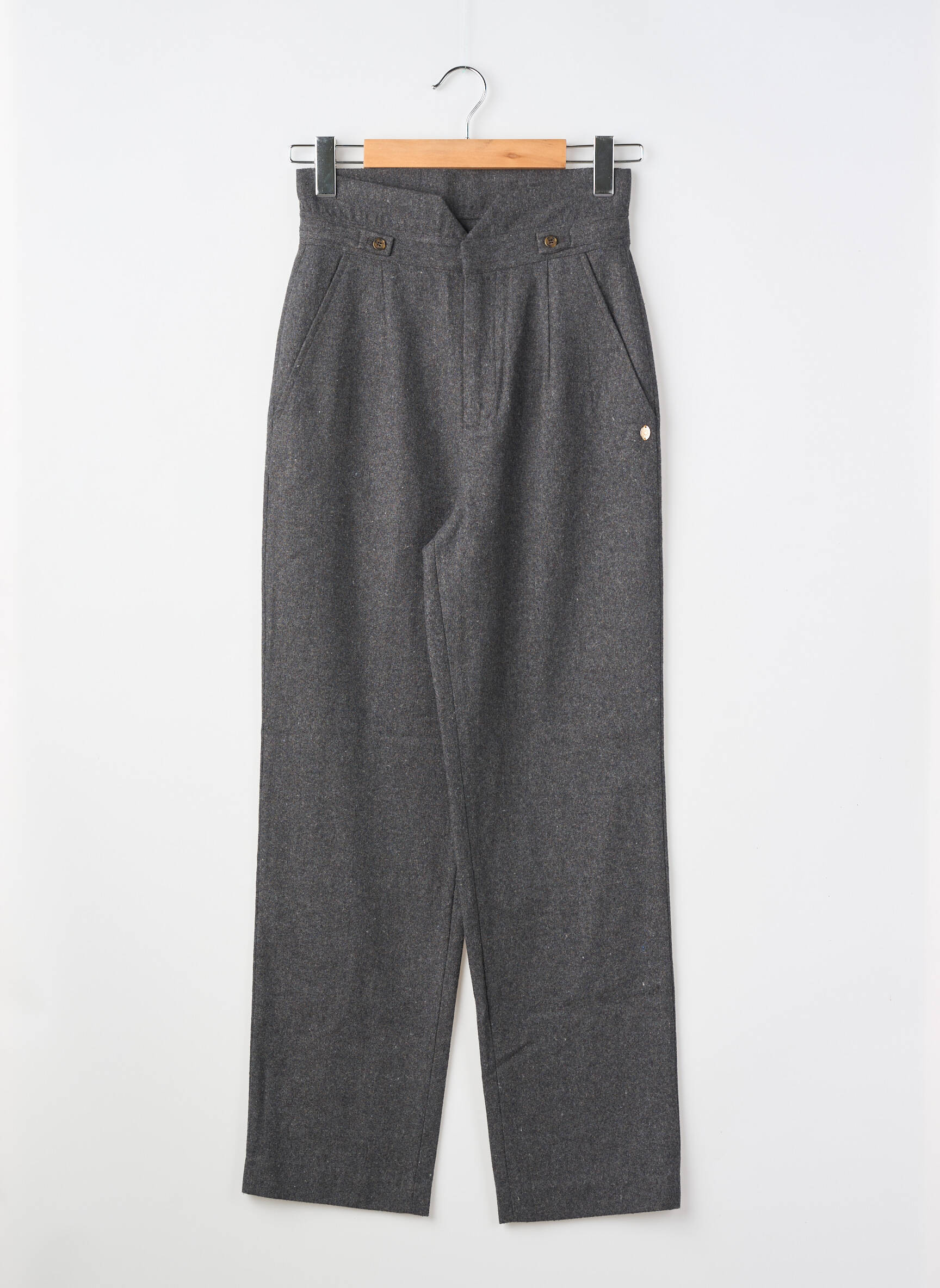 Pantalon slim taille normale taille normale gris LES TROPEZIENNES PAR M.BELARBI femme