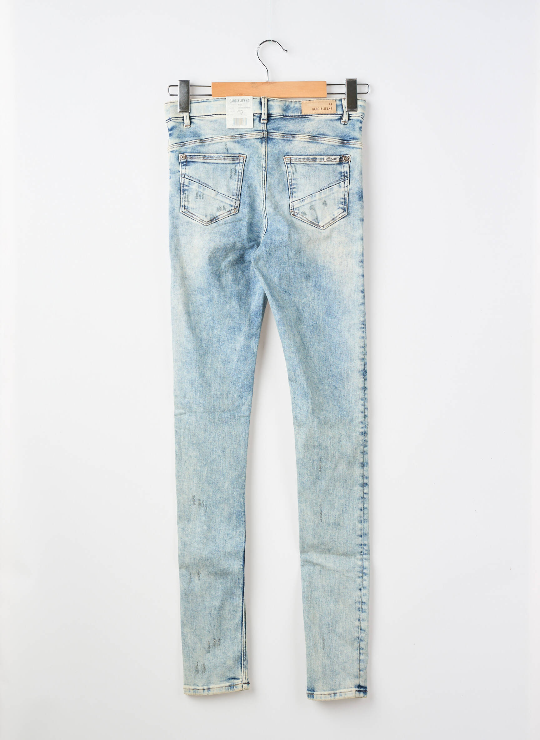 Jeans skinny taille normale bleu GARCIA fille