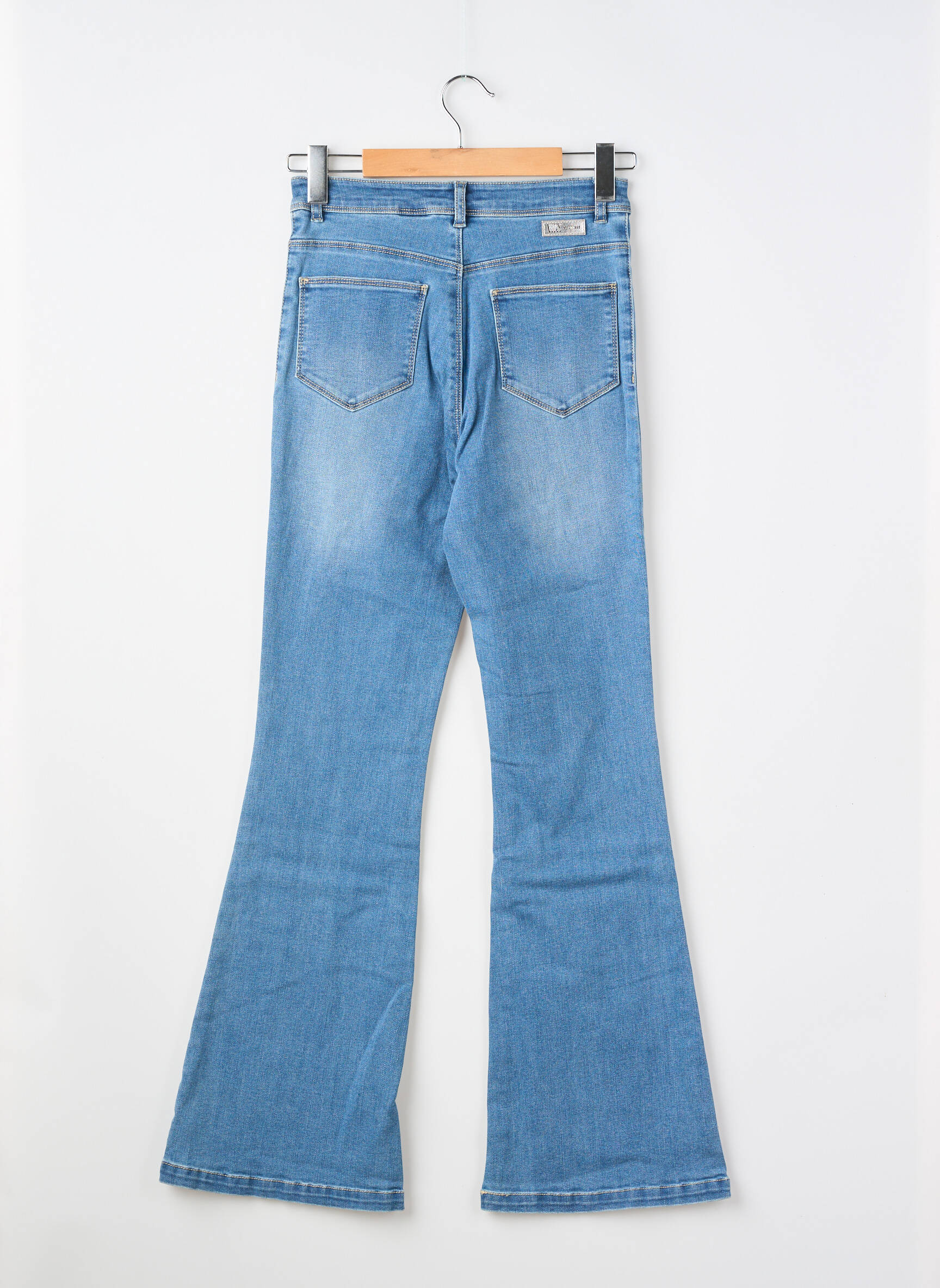 Jean coupe flare taille normale taille normale bleu WAY (WAY ARE YOU) BY IKKS femme