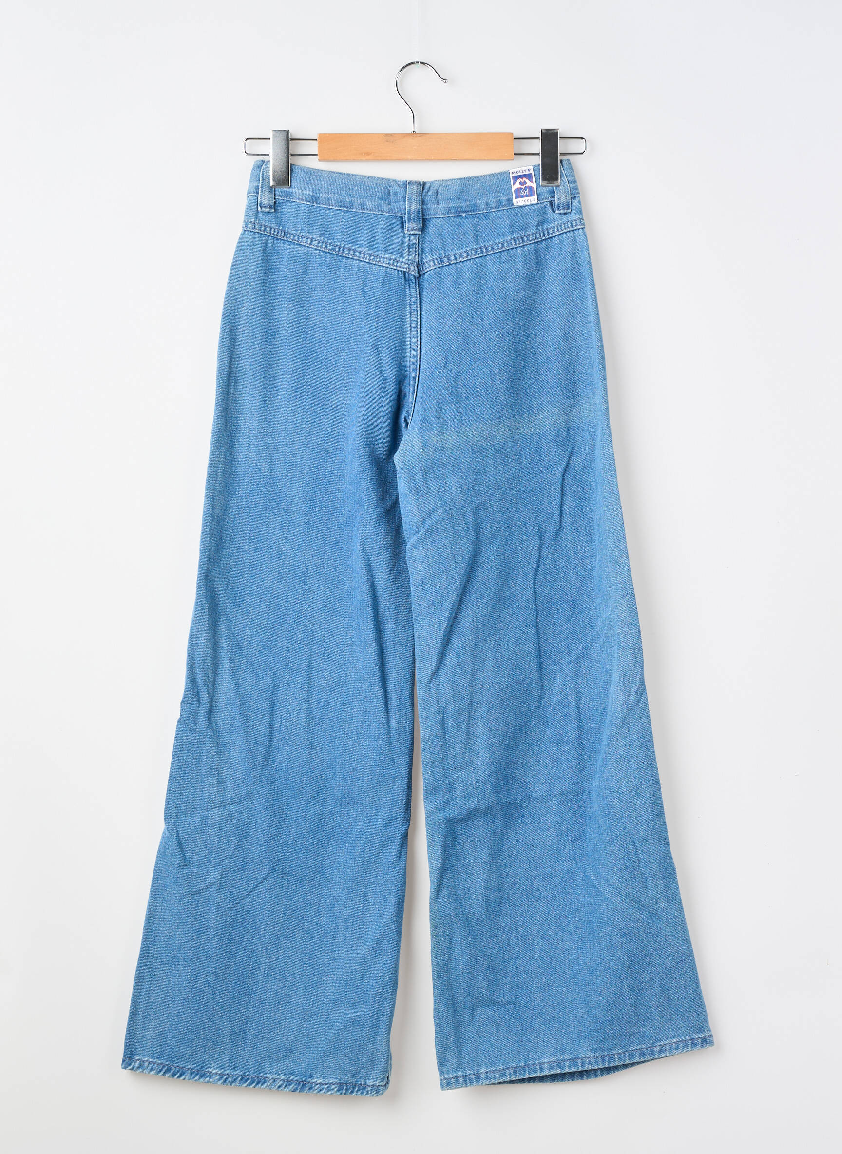 Jeans coupe large poches bleu MOLLY BRACKEN fille