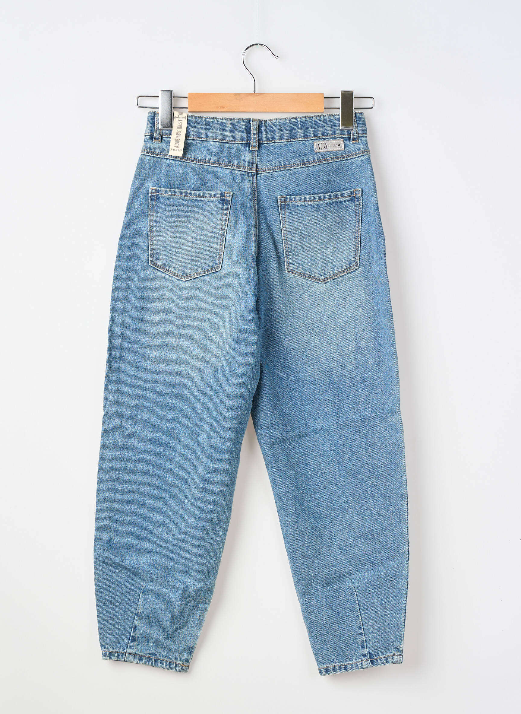 Jeans coupe large taille normale taille normale bleu WAY (WAY ARE YOU) BY IKKS femme