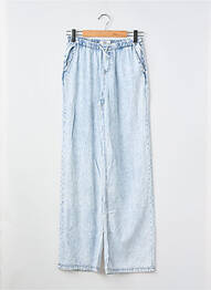 Jeans coupe droite stretch taille ajustable bleu GARCIA fille