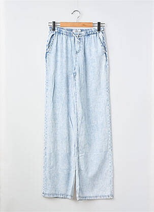 Jeans coupe droite stretch taille ajustable bleu GARCIA fille