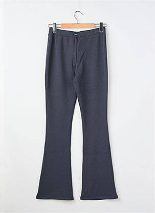 Pantalon flare stretch taille élastique bleu GARCIA fille