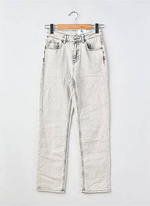 Jeans coupe slim stretch taille haute gris GARCIA femme