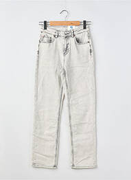 Jeans coupe slim stretch taille haute gris GARCIA femme