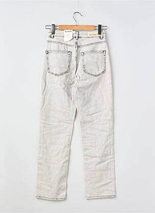 Jeans coupe slim stretch taille haute gris GARCIA femme
