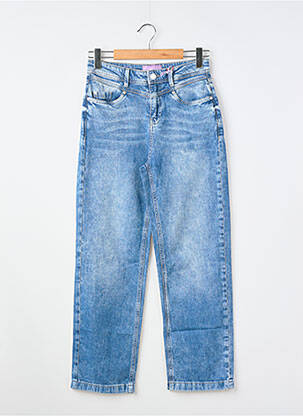 Jeans coupe droite taille haute taille haute bleu STREET ONE femme