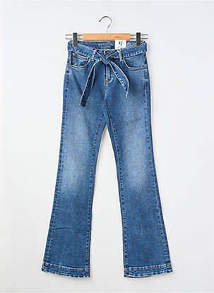Jean coupe flare stretch taille normale bleu GARCIA femme